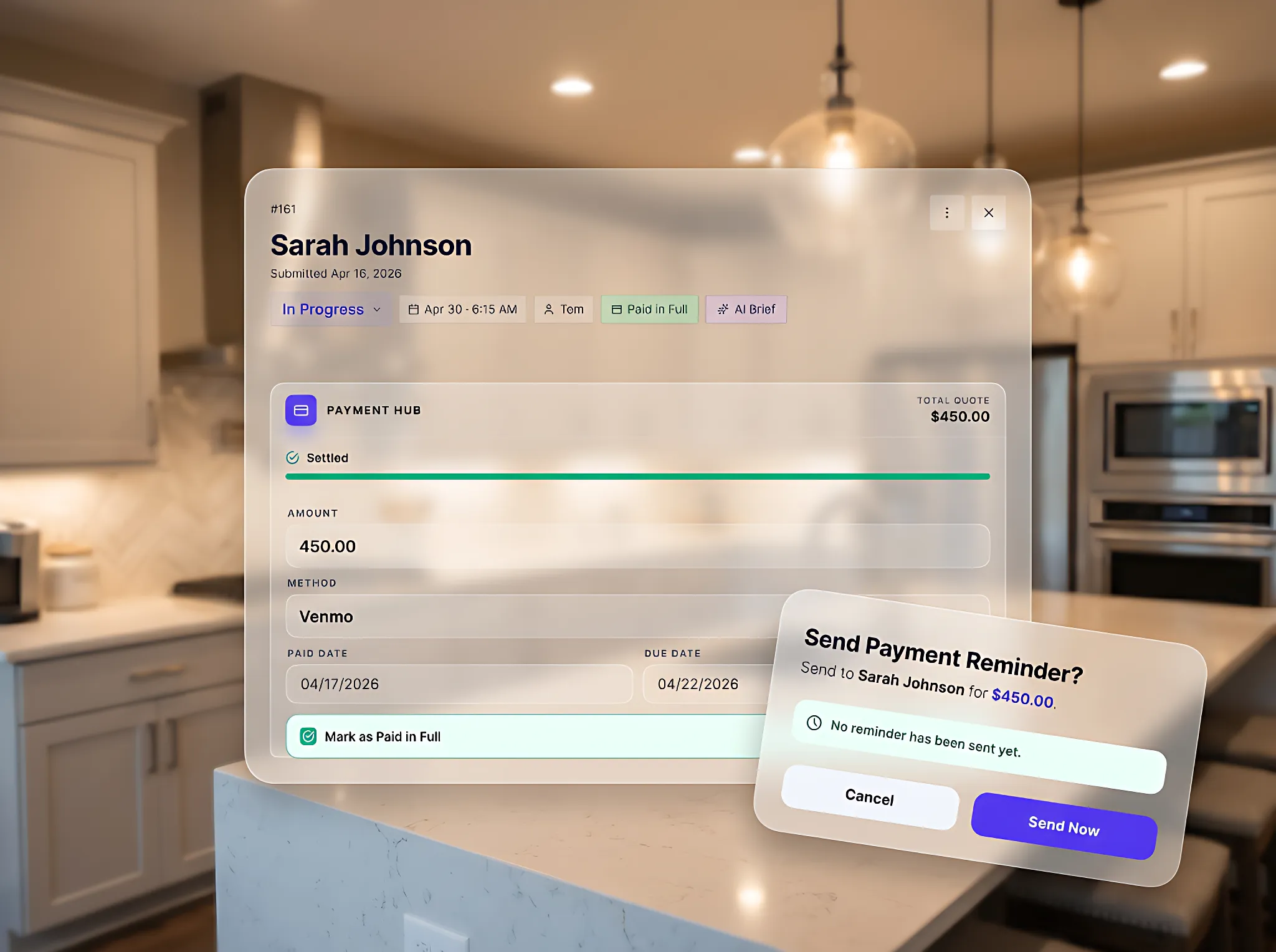 Payment Tracking
