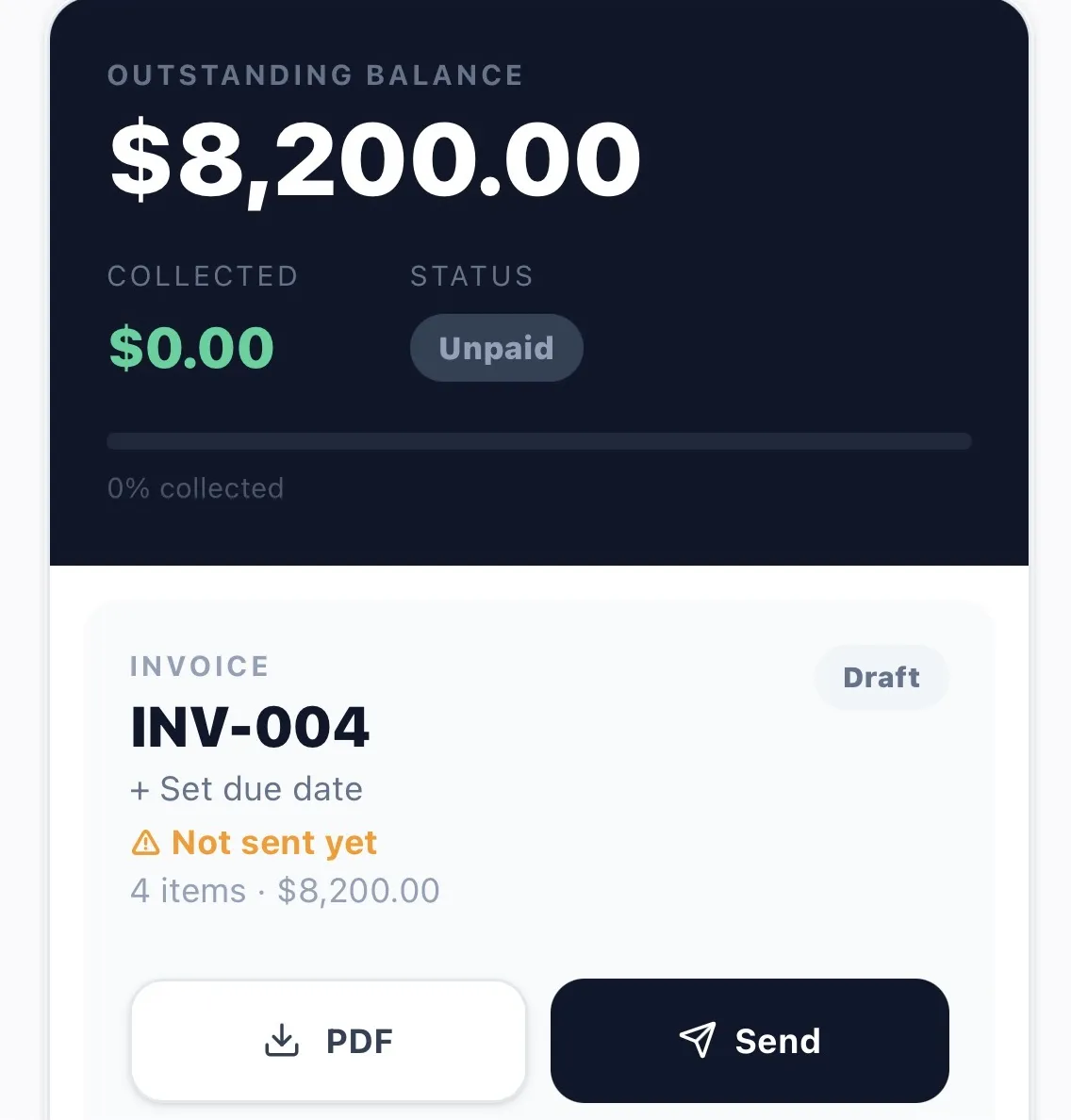 Payment hub in Lead2Project